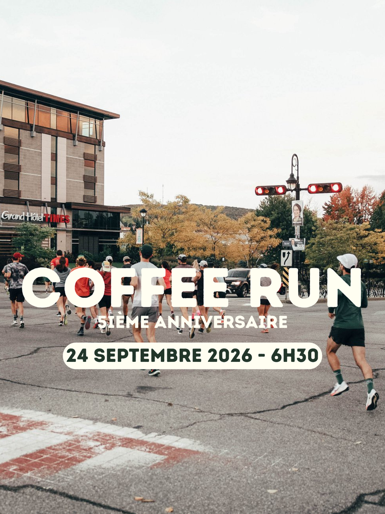 Coffee Run Sherbrooke | 5e anniversaire – Jeudi 24 septembre à 6 h 30